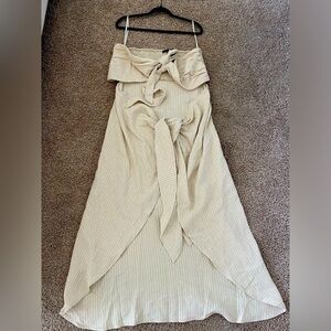 $160JLUXLABEL summer midi dress - size x Large